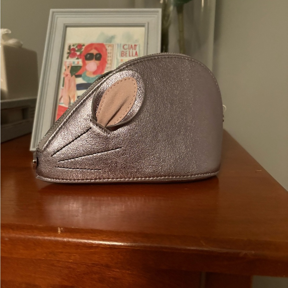 Ted Baker Silver Mouse Wristlet